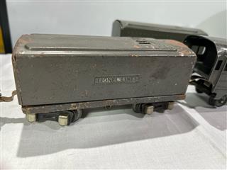 Lionel 1688 Gunmetal Locomotive w/ 2x 1689T Tenders – Prewar O Gauge – One Power